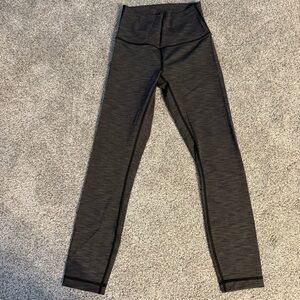 Lululemon Wunder Train Leggings gray